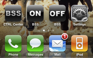 BSS home screen icons